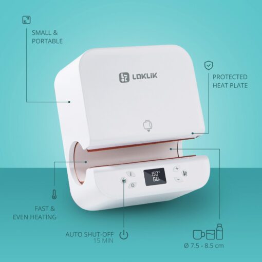 LOKLiK Auto Tumbler Heat Press - imagine 5