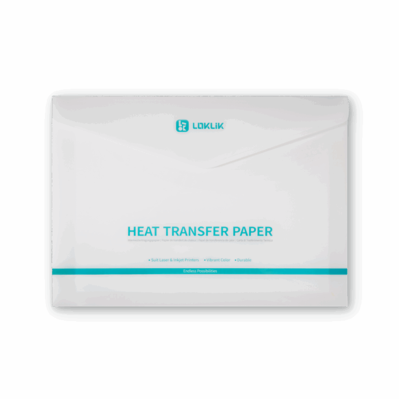 LOKLiK Hârtie de Transfer Termic - Întunecată - 8-pachet - imagine 4
