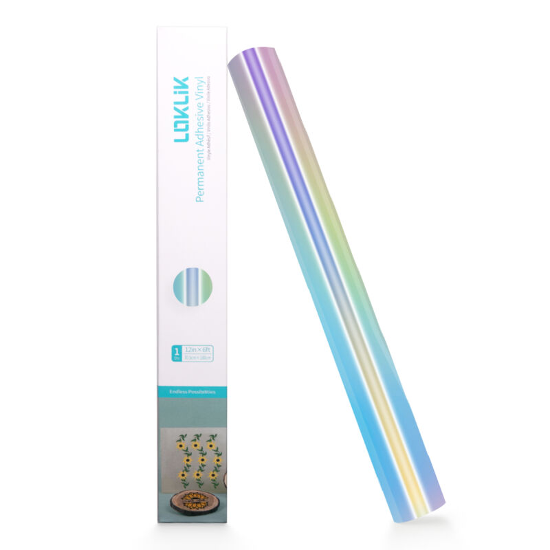 Vinil holografic cu lipici permanent LOKLiK - imagine 5