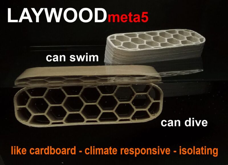 Filament LayFilaments LAYWOODmeta5 - 1.75mm - 150g - imagine 5