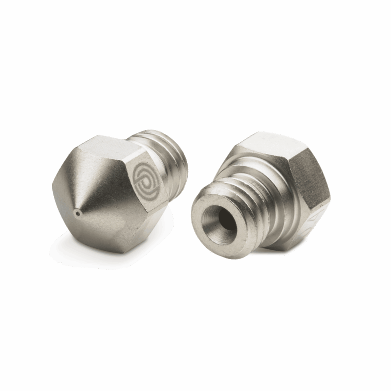 Duza MK10 din cupru nichelat 0,4 mm (pentru hot-end-uri metalice) - 1 buc. - Cupru - 4mm - 20g