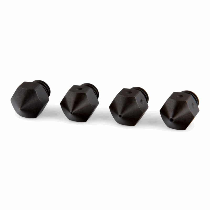 Duza MK8 de dimensiuni mixte din oțel întărit - 4 buc (0.20 mm/0.40 mm/0.60 mm/0.80 mm) - 0.20mm - 20g