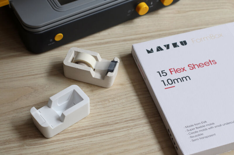 Foaie Flex 1.0mm (pachet de 15) Mayku FormBox - imagine 3
