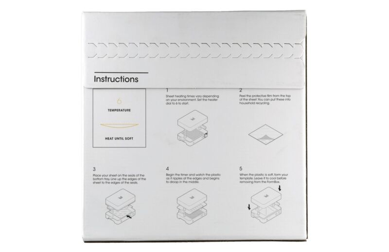 Folie transparentă Mayku FormBox 1.0mm (pachet de 20) - imagine 5