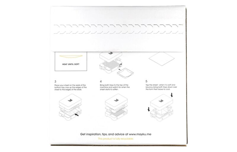 Foaie de rășină Mayku (foi LDPE) pachet de 20 de 1.5mm - imagine 5