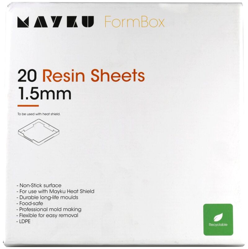 Foaie de rășină Mayku (foi LDPE) pachet de 20 de 1.5mm