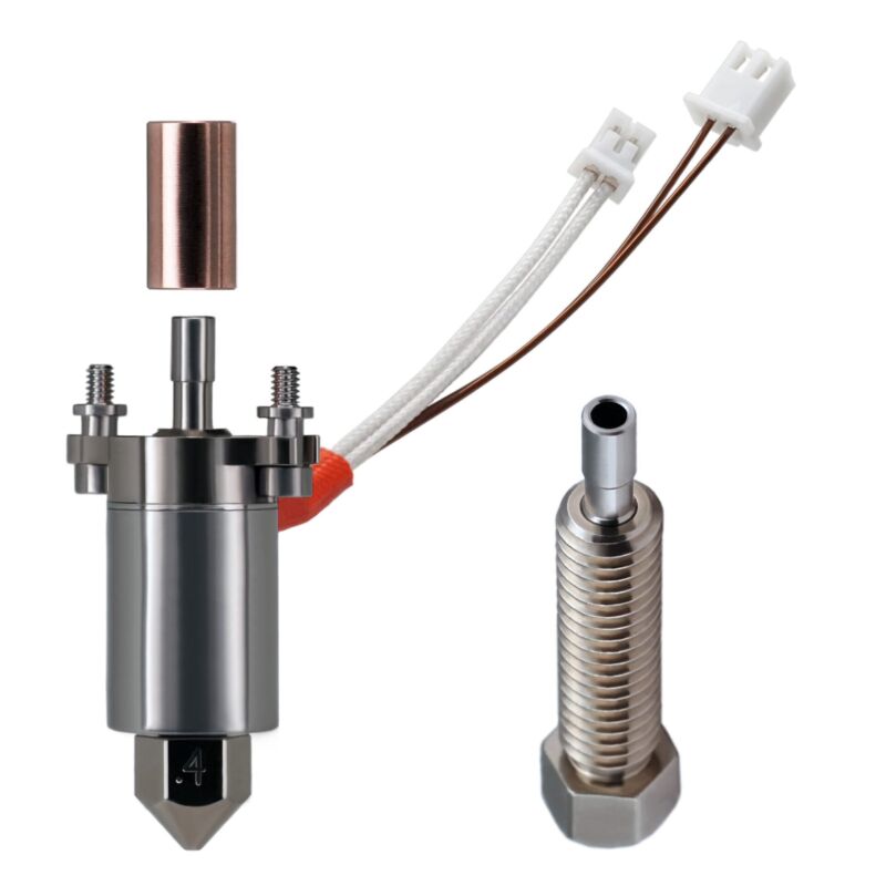Hotend Micro Swiss Flow Tech™ pentru Creality CR-10 SE - Upgrade Ușor - imagine 5