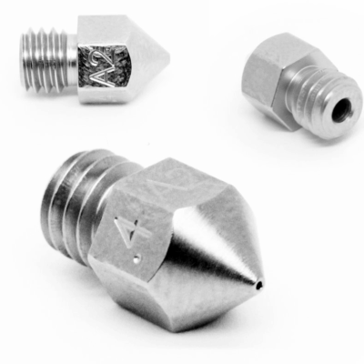 Micro Swiss - Duza rezistentă la uzură din oțel A2 placat MK8 0,40mm - 40mm - 4g