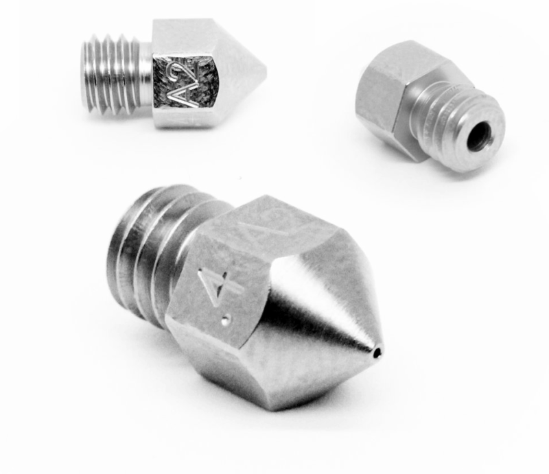 Micro Swiss - Duza rezistentă la uzură MK8 0,80mm din oțel A2 placat - 80mm - 4g