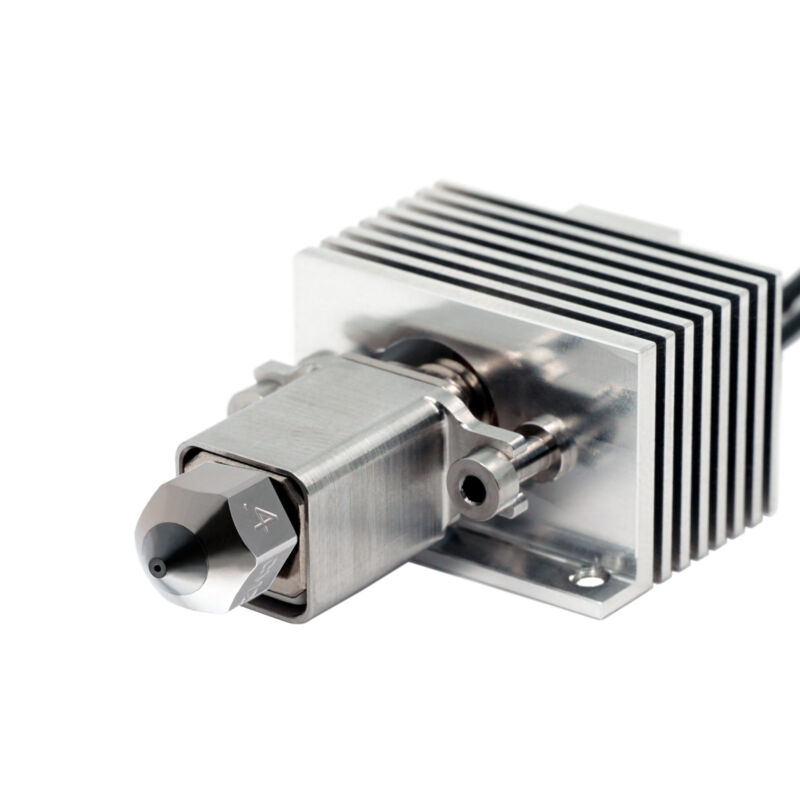 Hotend Microswiss Flow Tech™ pentru Bambu Lab X1/X1C - CM2™ - Vârf Hardenat - Flux Standard