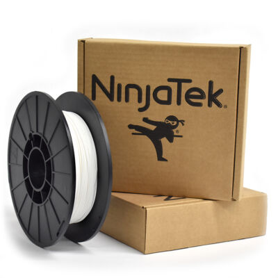 Filament NinjaFlex - Alb Zăpadă - Alb - 1.75mm - 700g