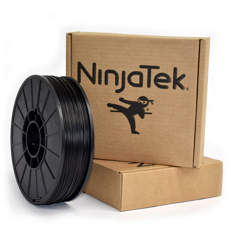 Filament NinjaFlex - 1.75mm - 1 kg - Negru de miez