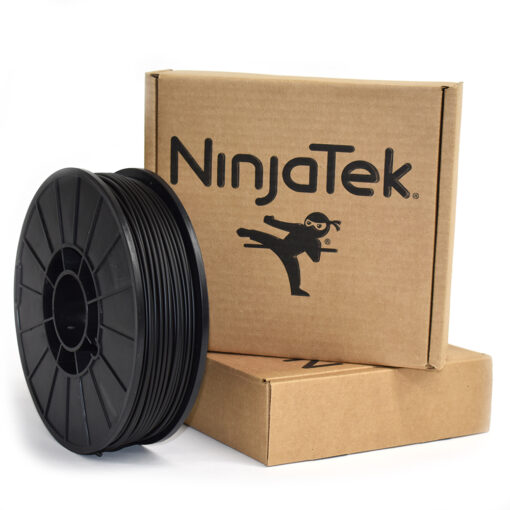 Filament NinjaFlex - 2.85mm - 1 kg - Negru Miez de Noapte