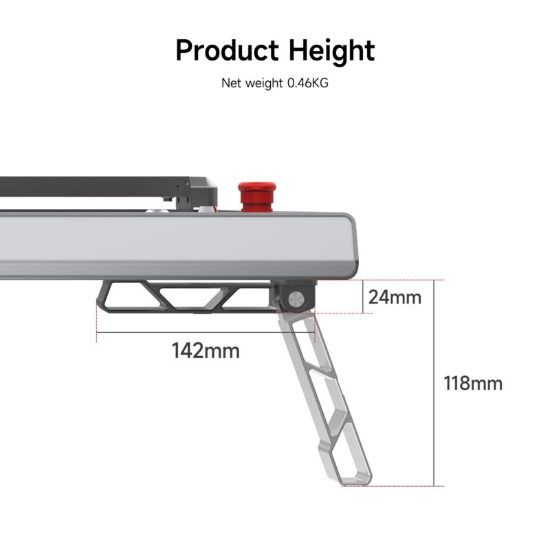 Ortur Laser Master 3 Picioare pliabile - imagine 5