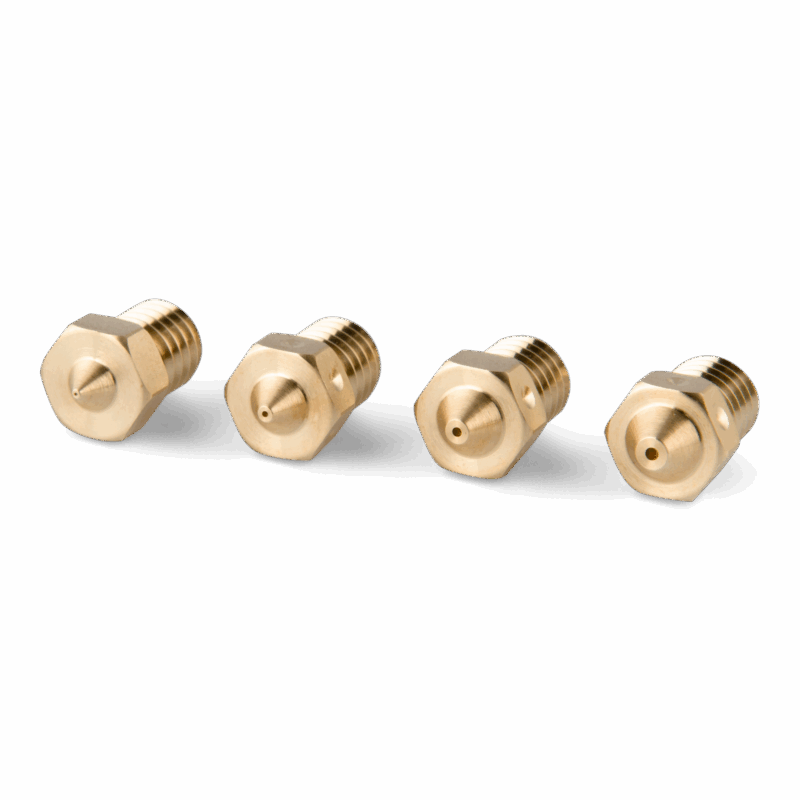 Duza din alamă Prima Creator P120, set de 4 dimensiuni mixte - 1.75mm - 20g