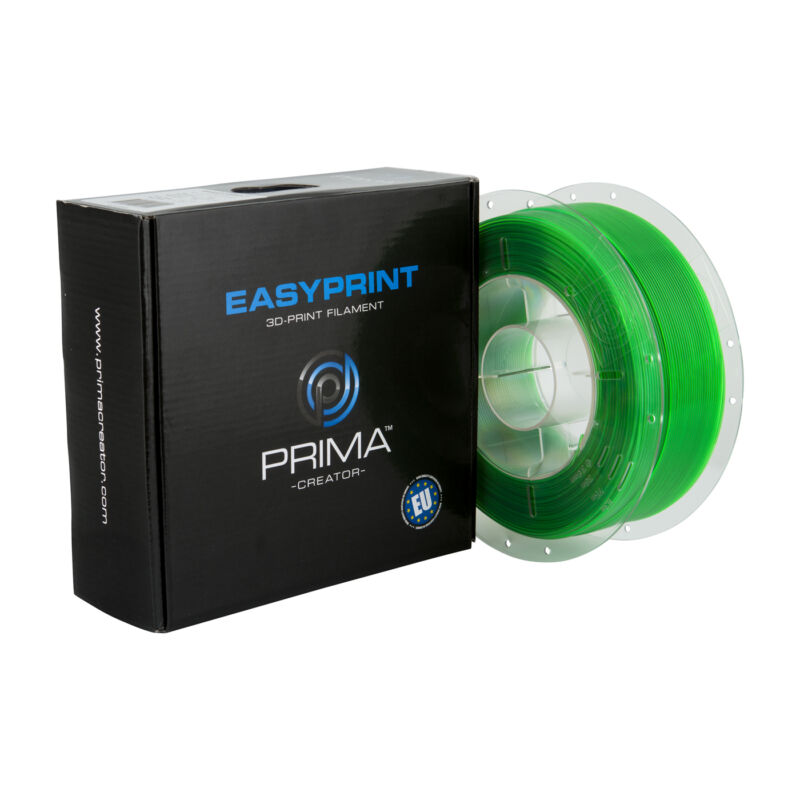 EasyPrint PETG - Verde Transparent - Transparent - 1.75mm - 1.4kg - imagine 4