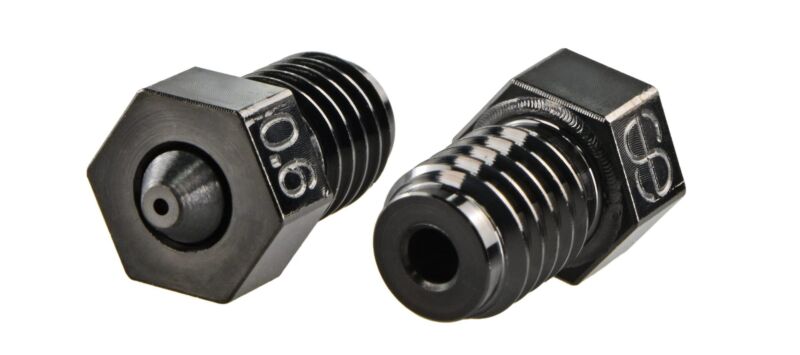 Phaetus x Prima Creator Rep Rap M6 Duza din Carbura de Tungsten 0,6 mm - 1,75 mm - 1 buc