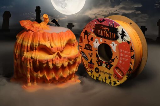 Pachet de Halloween Polymaker – 3 x 1kg – Verde – 3.00mm – 3kg - imagine 5