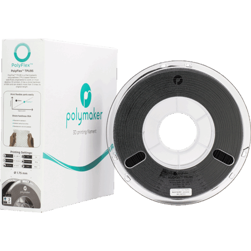 Polymaker PolyFlex TPU-95A - 1.75mm - 900g - imagine 4