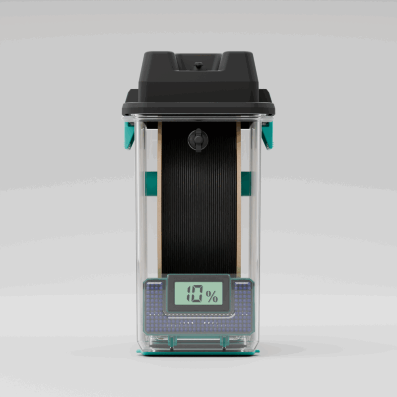 Cutie Polymaker Poly Dryer - Soluție eficientă pentru stocarea filamentelor - 1.75mm - 1.8kg - imagine 2