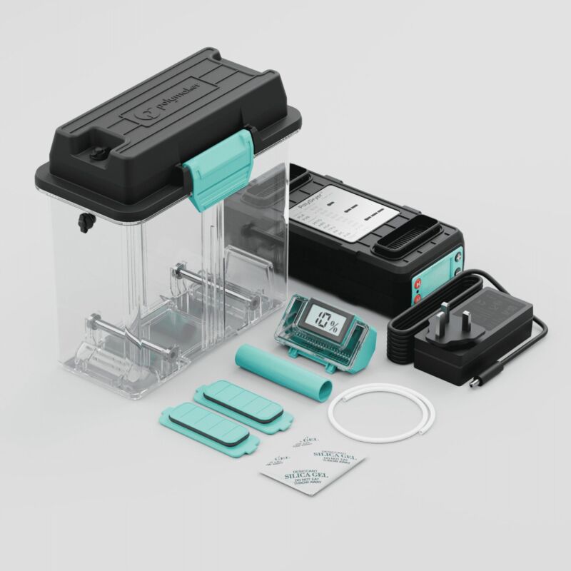 Polymaker Poly Dryer - Soluție 2 în 1 pentru uscare și stocare filamente - 1.75mm - 1.8kg - imagine 4