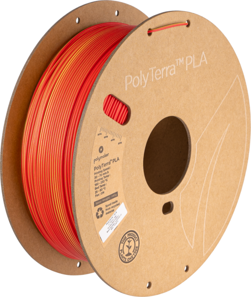 Polymaker PolyLite Silk PLA Dual Color - 1.75mm - 1.4kg - imagine 5