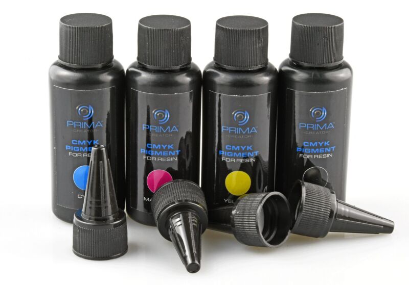 Set de Pigmenți Prima Creator CMYK (4 x 30 ml) pentru Rășini - 1.75mm - 200g - imagine 3
