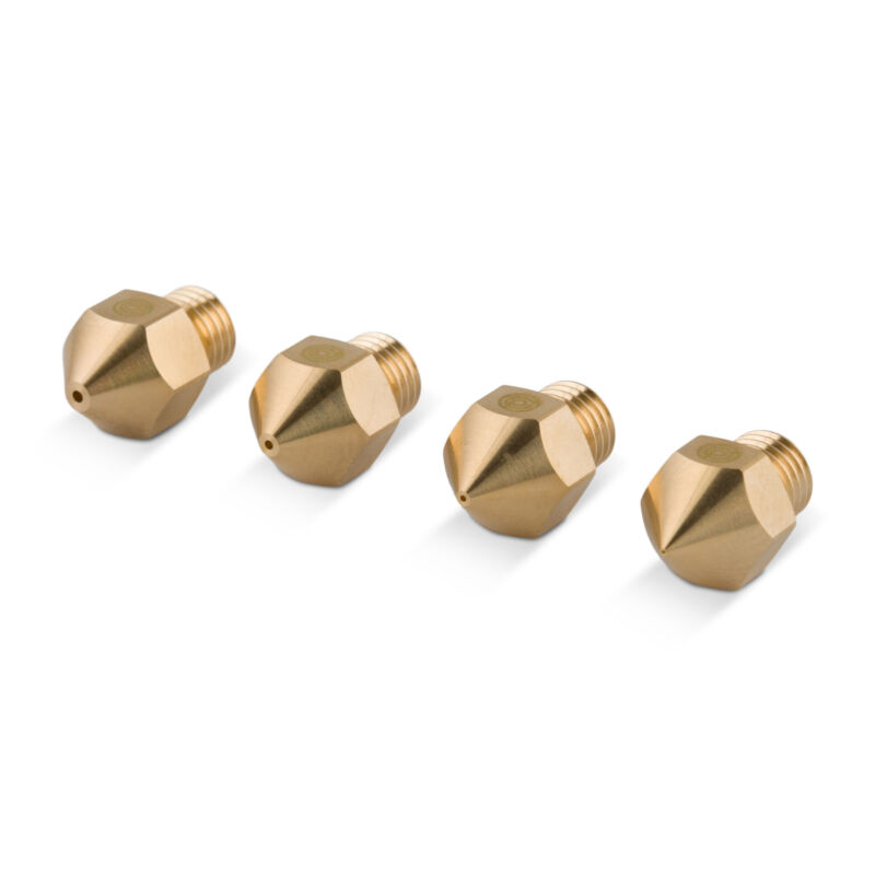 Duza din alamă Prima Creator CR-10S Pro - Set de 4 buc (0.20 mm/0.40 mm/0.60 mm/0.80 mm) - 0.20mm - 20g