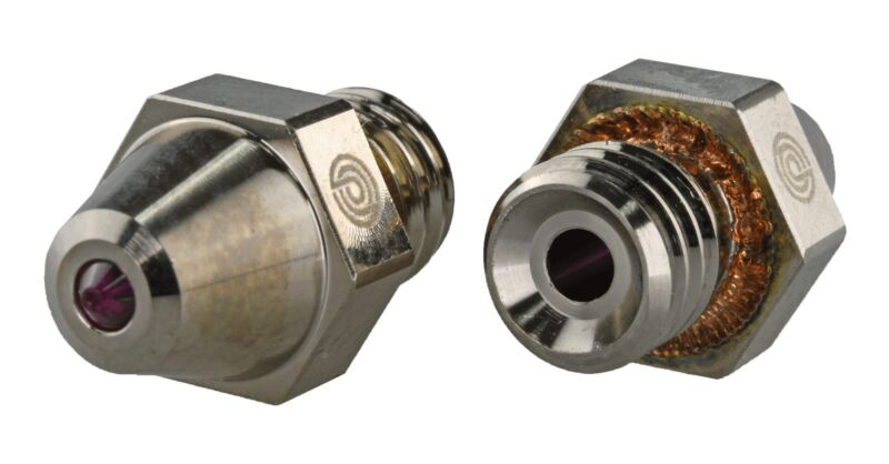 Duza Ruby Plated Copper 0,4 mm Prima Creator Raise3D Pro2 - 1 buc.
