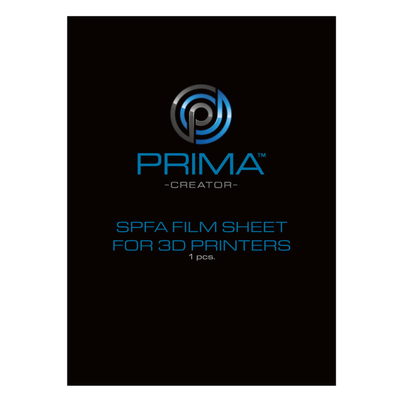 Prima Creator SPFA Film Sheet pentru Imprimante 3D - 200 x 270 mm