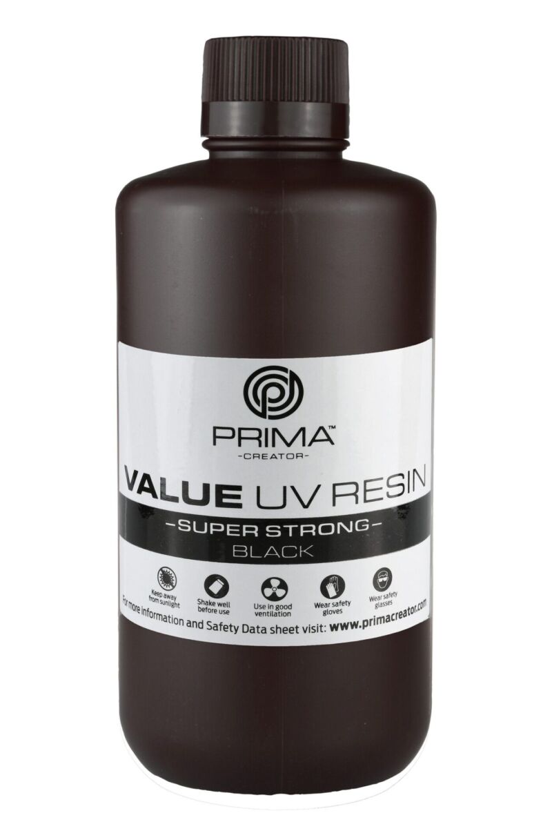 Rășină UV Super Strong Prima Creator - 1000 ml - Negru - 1.2kg - imagine 4