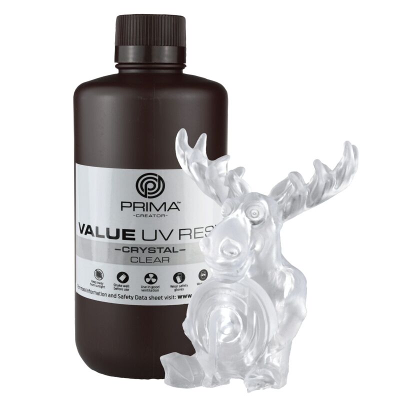 PrimaCreator Value Crystal UV Resin - 1000 ml - Clar - imagine 3