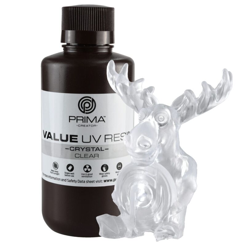 Rășină UV Transparentă Prima Creator Value Crystal - 500 ml - Transparent - imagine 3