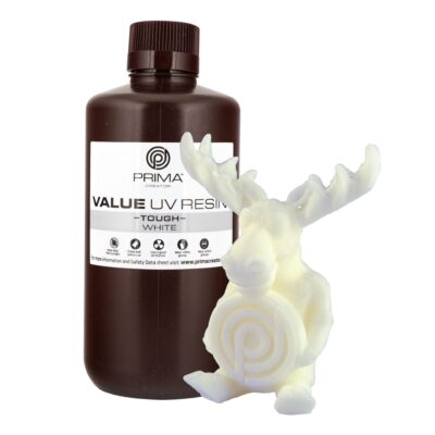 Prima Creator Value Tough UV Rășină (ABS Like) - 1000 ml - Alb Mat