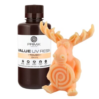 Prima Creator Value Tough UV Rășină (ABS Like) - 500 ml - Textură Mată - Roz Piele - Roz Piele - Roz