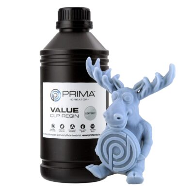 Rășină Prima Creator Value UV / DLP - 1000 ml - Gri Deschis