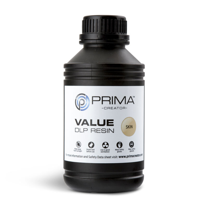 Rășină Prima Creator Value UV / DLP - 500 ml - Transparentă pentru 3D - Transparent - imagine 3
