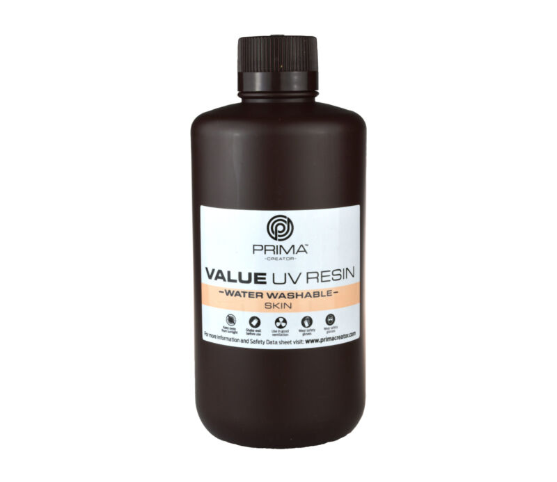 Prima Creator Value Rășină UV/DLP Lavabilă cu Apă - 1000 ml - Skin