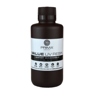 Prima Creator Value Rășină UV/DLP Lavabilă cu Apă - 500 ml - Negru