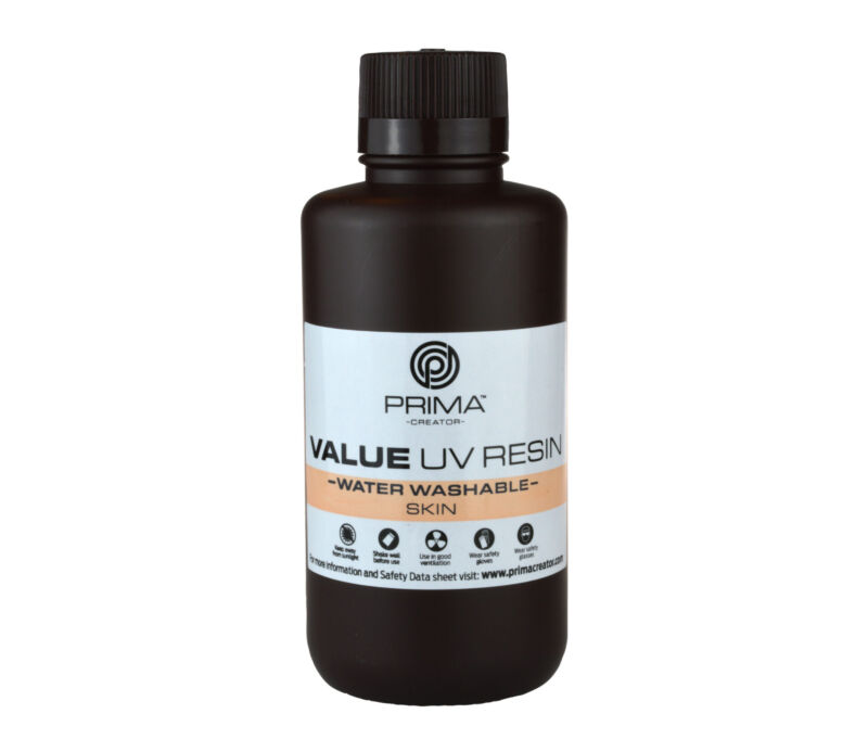 Prima Creator Value Rășină UV Lavabilă cu Apă - 500 ml - Skin