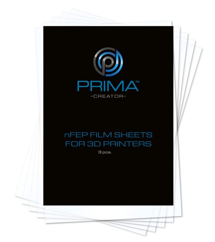 PrimaCreator nFEP Film Sheets pentru imprimante 3D - 140 x 200 mm - pachet de 3