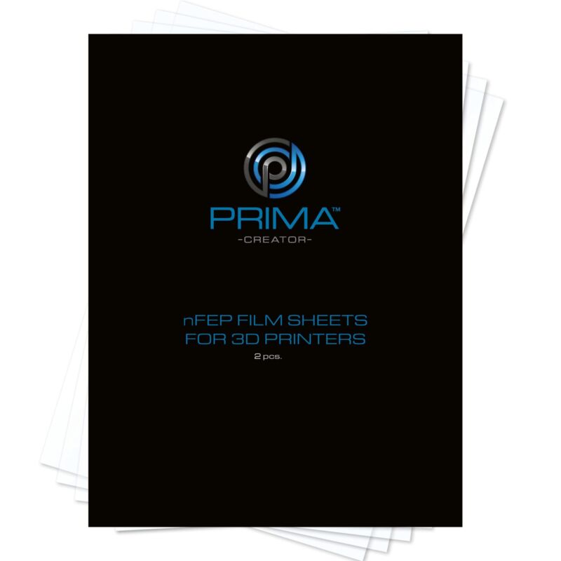 PrimaCreator nFEP Film Sheets pentru imprimante 3D - 200 x 270 mm - pachet de 2
