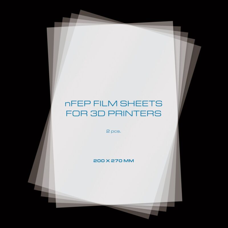 PrimaCreator nFEP Film Sheets pentru imprimante 3D - 200 x 270 mm - pachet de 2 - imagine 5