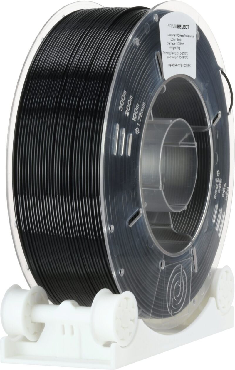 PrimaSelect PC Rezistent la Căldură - Negru - 1.75mm - 1.3kg - imagine 3