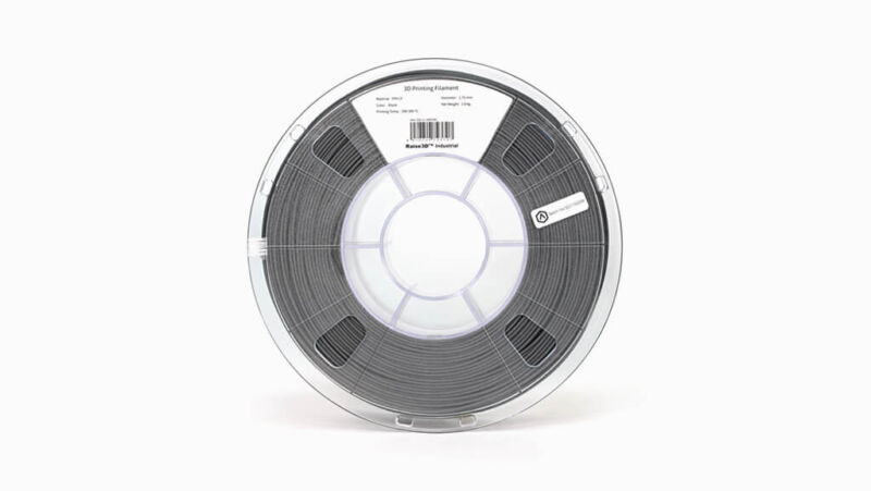 Filament Black Raise3D Industrial PPA CF - Negru - 1.75mm - 1.9kg - imagine 3