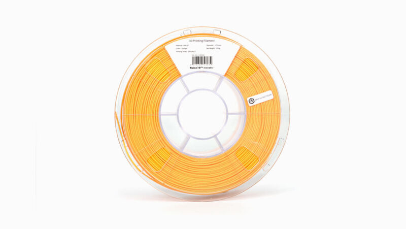 Filament industrial Raise3D PPA GF - Portocaliu - 1.75mm - 1.9kg - imagine 3