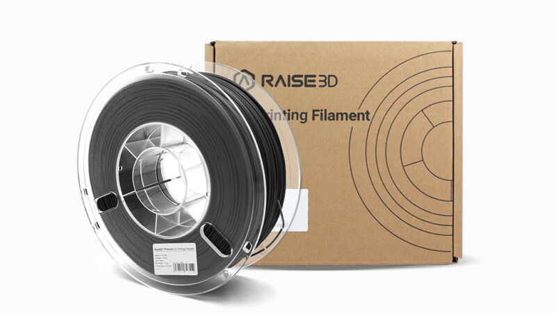 Raise3D Premium TPU 95A - Negru - 1.75mm - 1.3kg - imagine 5