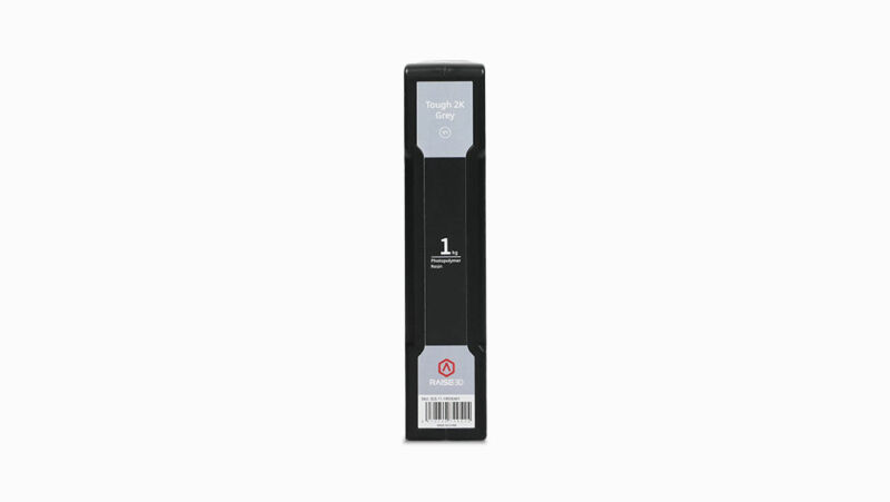 Raise3D Tough 2K Grey V1 Resin 1kg - imagine 3