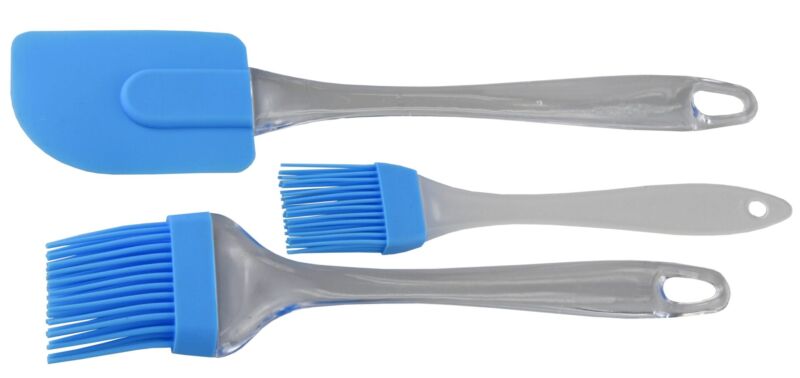 Set Spatule și Pensule din Silicon - 3 piese