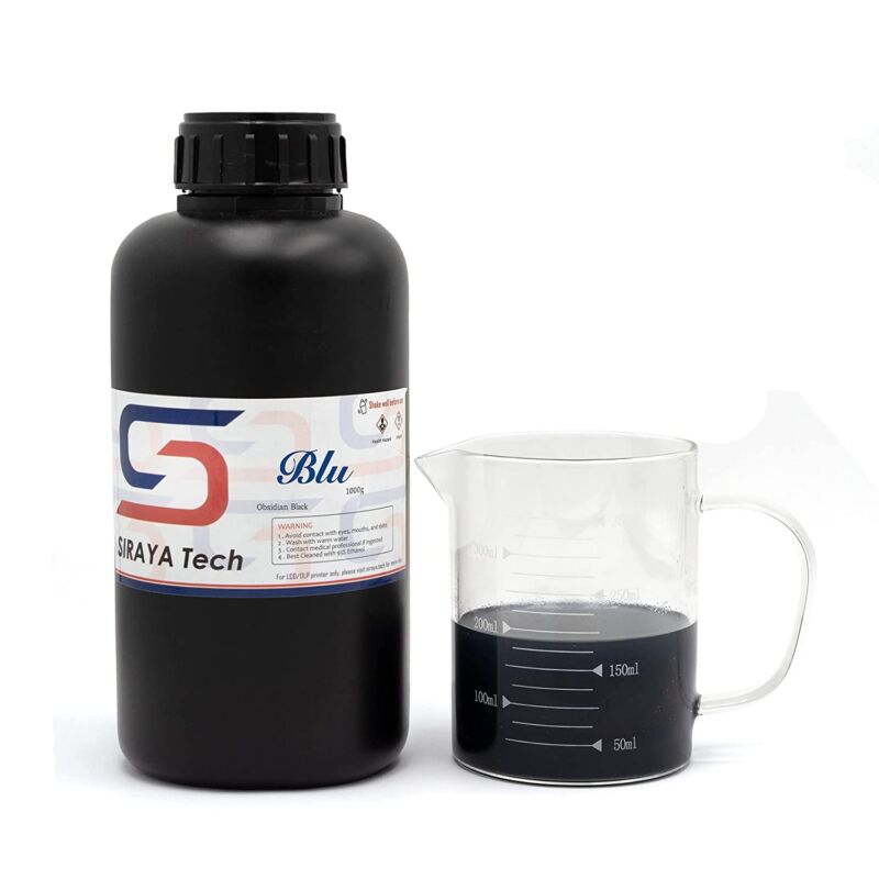 Siraya Tech Blu - 1 kg - Negru Obsidian - imagine 3